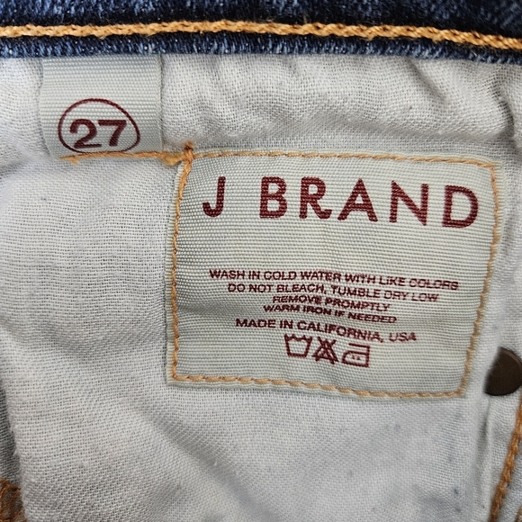 J Brand Slim Boot Flare Jeans Dark Wash Denim 27 - Picture 5 of 6